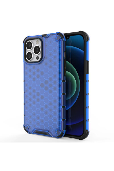 Hurtel Carcasă tip fagure, husă armură cu bumper din TPU pentru iPhone 13 Pro...
