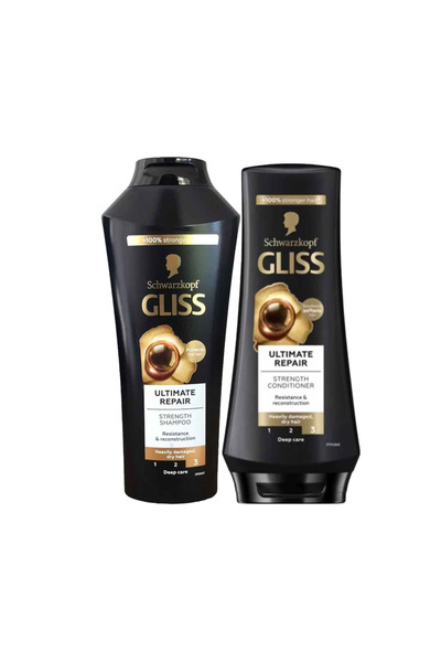 Glissa Gliss Shampoo Ultimate Repair 400ml + Conditioner 360ml