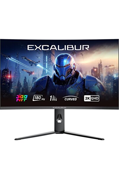 CASPER 31.5" Excalibur M.E315Qvc-C 2K Qhd 180Hz 1Ms Pivot Curved 2Xhdmi 2Xdp ...