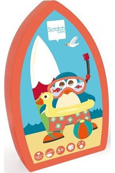 Scratch Joc puzzle - Găsește cartele cu pinguini