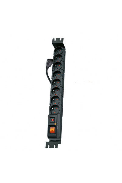 Acar Ltd Surge protection strip Acar Schuko FA RACK IEC 5,0m black