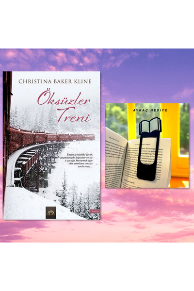 Arkadya Yayınları Bearless Train / Bookmark with Book Figures Gift