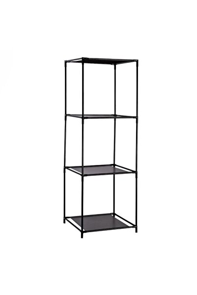 Zumzeria Metal Shelf with 3 Levels for Boxes 35x35x102cm