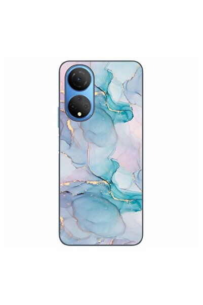 OEM Husa compatibila cu Honor X7 Silicon Gel Tpu Model Abstract Watercolor Ma...