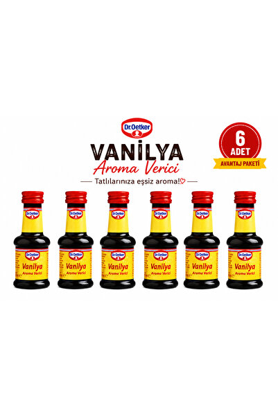 Dr. Oetker 🔥   عطر الفانيليا 6 عبوات أفينتاج 38 مل |   الكيك والمعجنات والحل...