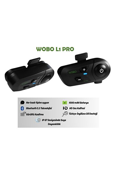 karagöz motor WOBO L1 PRO İNTERCOM