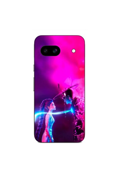 OEM Калъф, съвместим с Google Pixel 8A, силиконов гел TPU, с десен KPop Demon...