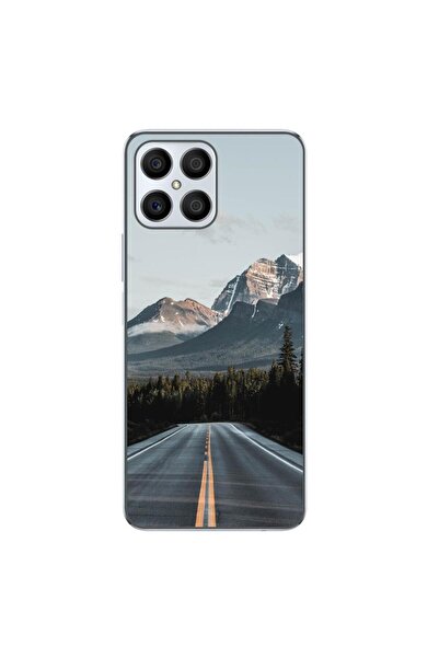 OEM Husa compatibila cu Honor X8 Silicon Gel Tpu Model Mountain Road