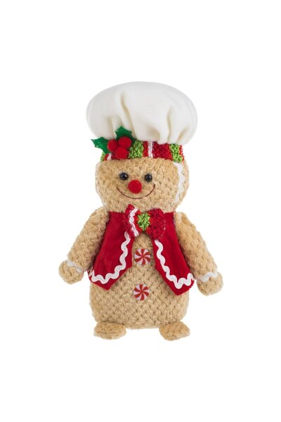 Zumzeria Figurină decorativă Omuleț de turtă dulce Brutar 25cm