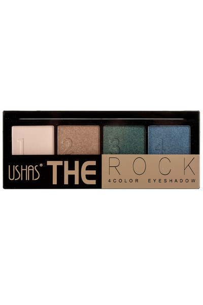 Zumzeria Matte & Glitter Eye Shadow Palette in Petrol Blue (4 colors) 5g