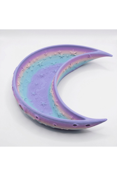 Atatuğ Hediyelik Sky-Themed Magical Moon Bowl - Decorative Storage and Organizer