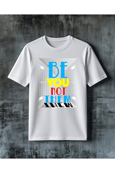 COMVİCHO If You Don'T Have Them, Typography Printed Oversized T-Shirt