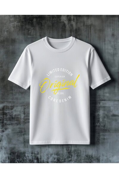 COMVİCHO Original Sari Printed Oversize T-Shirt