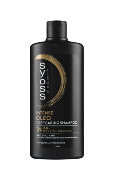 Syoss Oleo Intense Shampoo, with a blend of Japanese oils for dull and dry ha...