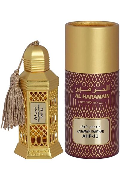 Al Haramain Kawthar Concentrated Perfume Oil | 12ml Arabic Attar in Gold Lant...