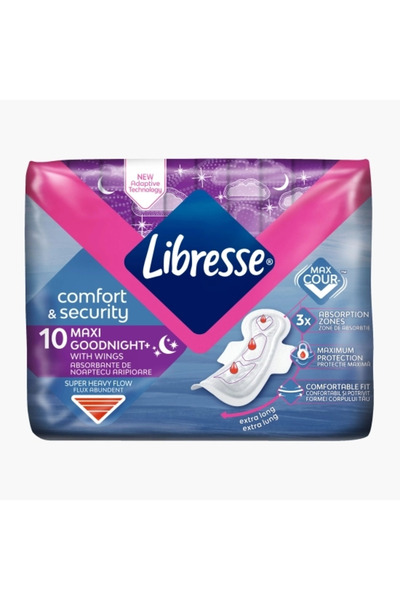 Always Absorbante Libresse Maxi Goodnight, 10 bucati