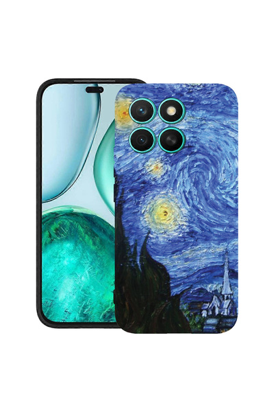 bestcase Husă TPU Ultra Subțire pentru Motorola Moto G77 / G67, Van Gogh - No...