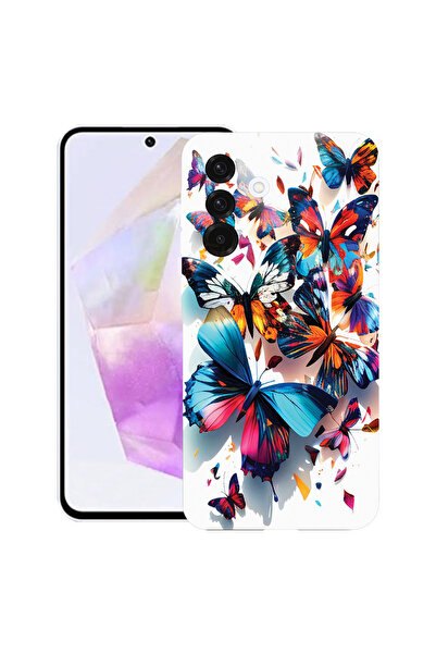 bestcase Husă TPU Ultra Subțire pentru Samsung Galaxy S26 Plus, Fluturi Color...