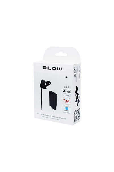 Blow Încărcător de baterie auto gn.usbx4 9.6a