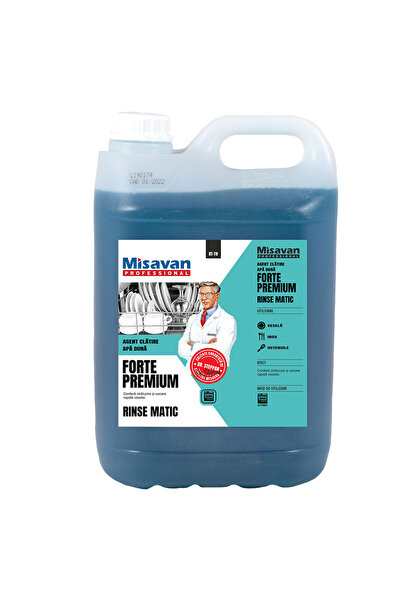 Misavan Agent clatire apa dura Dr. Stephan Rinse matic-forte premium 5l