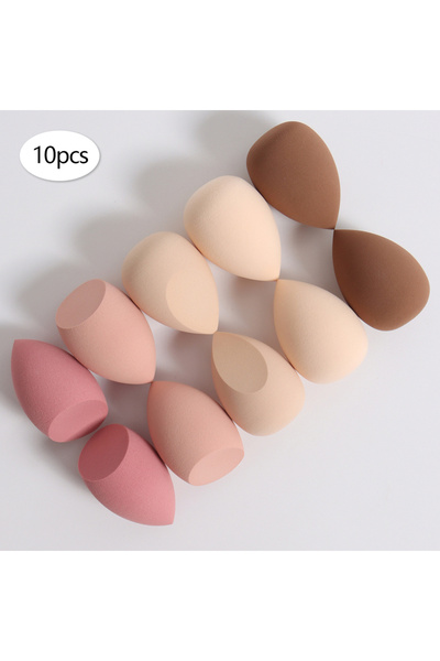 Choice1 10 Pieces 5/10Pcs Milk Coffee Makeup Sponge, Suitable for Applying Ma...