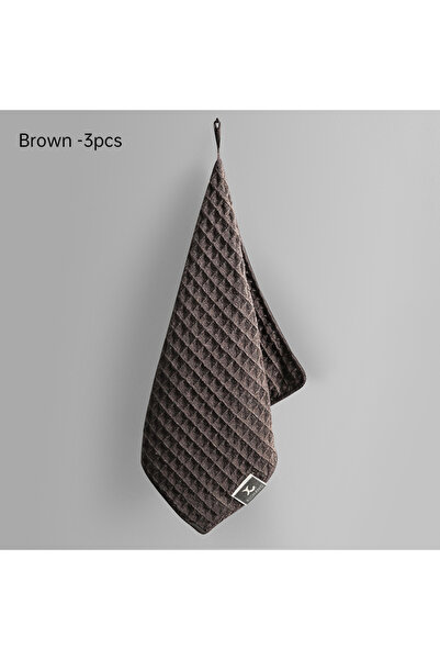 Choice4 Brown-3pcs 1/3Pcs Coffee Bar Cleaning Towels Super Absorbent Microfib...