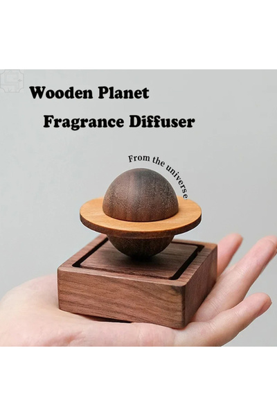 Choice 1pc 1pcs wood scent No essential oil diffuser Jupiter shape home decor...
