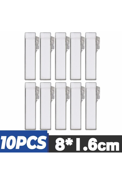 Choice1 10 قطع 10/5 قطع حامل أعواد أسنان شفاف محمول قابل لإعادة الاستخدام صند...