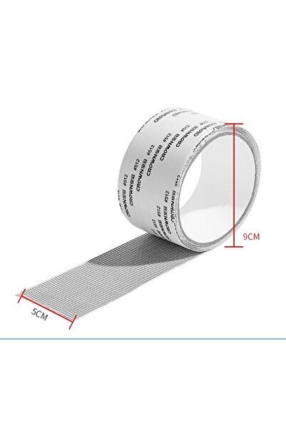 Choice1 GRAY Window Repair Tape Mesh Kit Tape Waterproof Fiberglass Mosquito ...