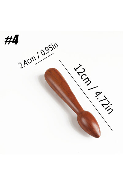 choice2 4 1PCS Wooden Reflexology Sticks Foot Hand Massage Wooden Stick Tools...