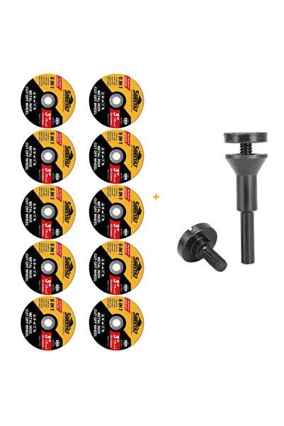 Choice 10Pcs 3inch with rod 10Pcs 3Inch Metal Cutting Disc Mini Rotary Saw Bl...
