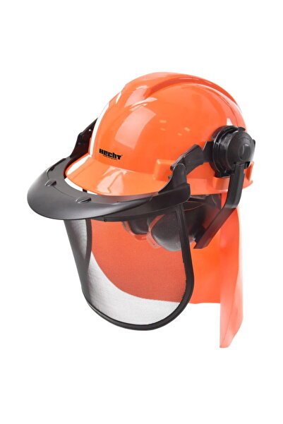 Hecht 900100 - Защитна каска с антифони и CE визьор