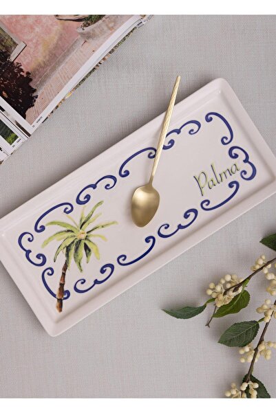 The Mia Palma Rectangular Serving Plate 35X16 cm