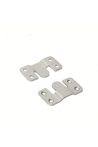 Choice1 L 10PCS Stainless Steel Interlock Hanging Buckle Flush Mount Bracket ...
