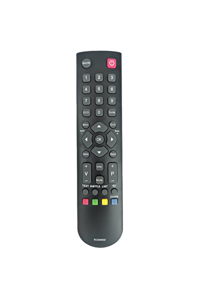 OEM Telecomandă pentru LCD LED Vortex, LEDV-32TD1210, RC2000EE02, neagră