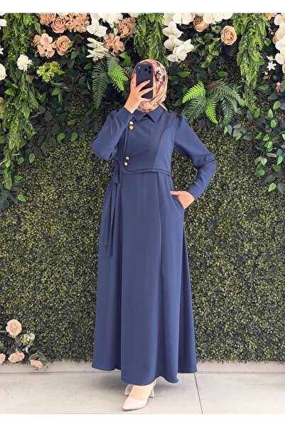 Moda Fatma Krep Elbise