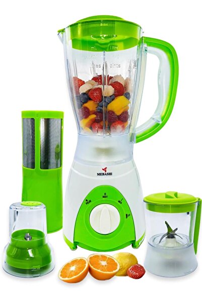 MEBASHI 4-in-1 Blender (ME-BL1003G) – Blender, Grinder, Chopper, and Filter |...