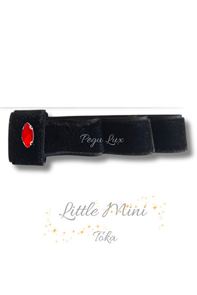 pegu baby collection Cataramă din catifea Littie Mini Lux cu pietre, 1 bucată...