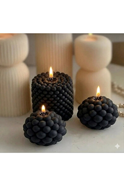 STRAWLİN MAISON Modern Dokunuş: Siyah Balon (Bubble) Dekoratif pinterest Mum ...