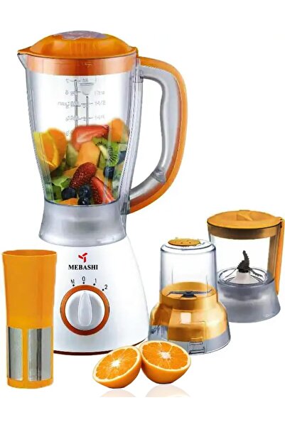 MEBASHI 4-in-1 Blender (ME-BL1002OR) – Blender, Grinder, Chopper, and Filter ...