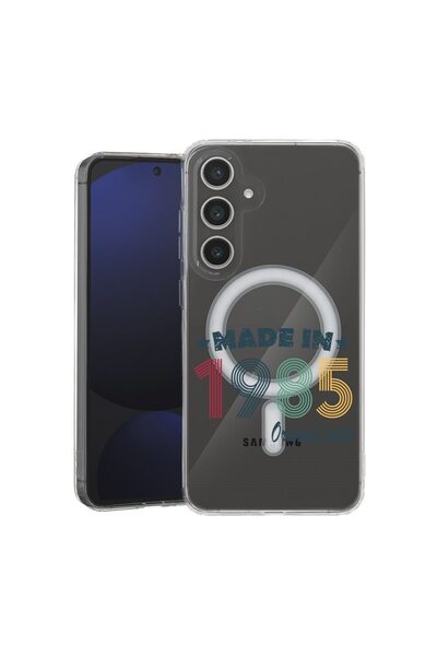 bestcase Husă pentru Samsung Galaxy A56 cu Design Original Parts 1985, Mag An...