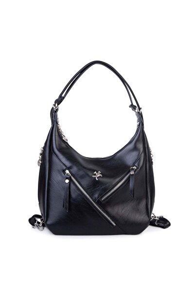 Nas Bag Rucsac și geantă de umăr convertibilă pentru femei, cu mai multe comp...