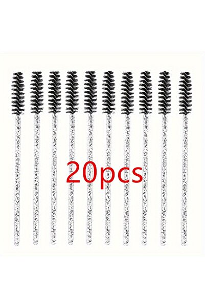Choice1 20pcs Black 20 PCSEyelash and eyebrow brush set——Not waterproof，Ammon...