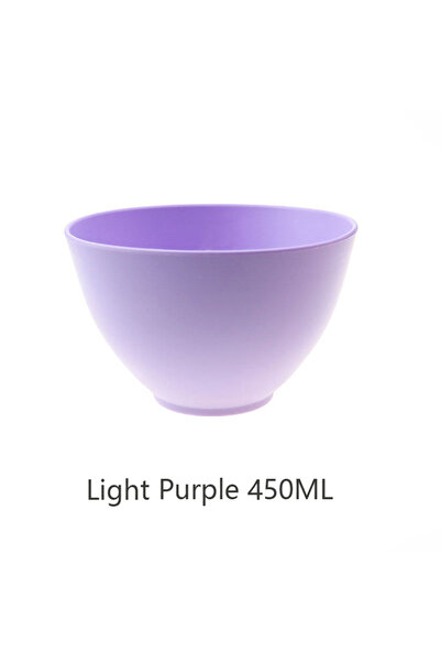 Choice11 Light purple 450ML 1PC 250ML/450ML Silicone Facial Mask Bowl DIY Mix...