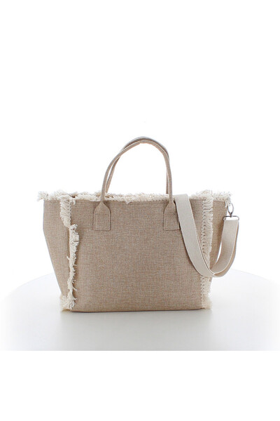 Marina Galanti Martis Fabric Beach Bag - Sand