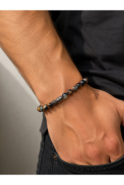 Girift Vintage Durst Men's Natural Stone Bracelet