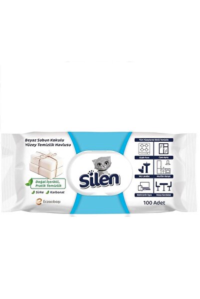 Drop Silen Yüzey Temizleme Mendili 100 lü