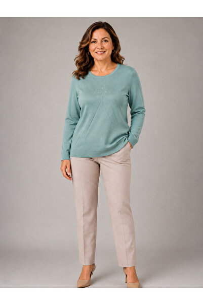 REYHAN Mercerized Thin Sweater