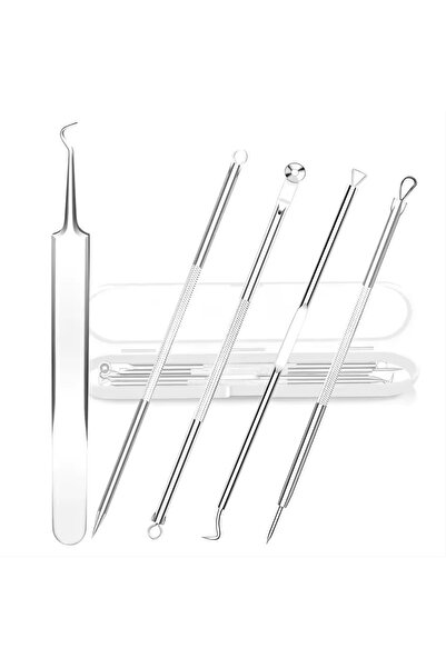 Choice 5pcs 5 PCS Blackhead Remover Comedones Extractor Acne Removal Kit for ...