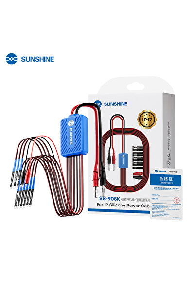 Choice كابل سيليكون SS-905K IP7G-17PM SUNSHINE SS-905K للتحكم في تشغيل الطاقة...